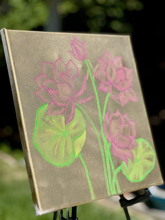 Golden Lotus Grace - Image 2
