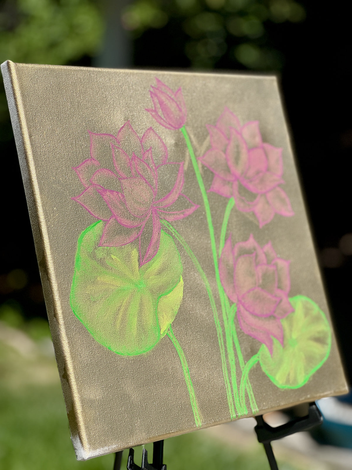 Golden Lotus Grace - Image 2