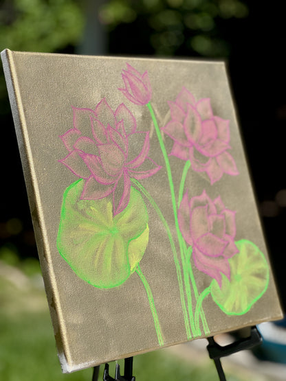 Golden Lotus Grace - Image 2
